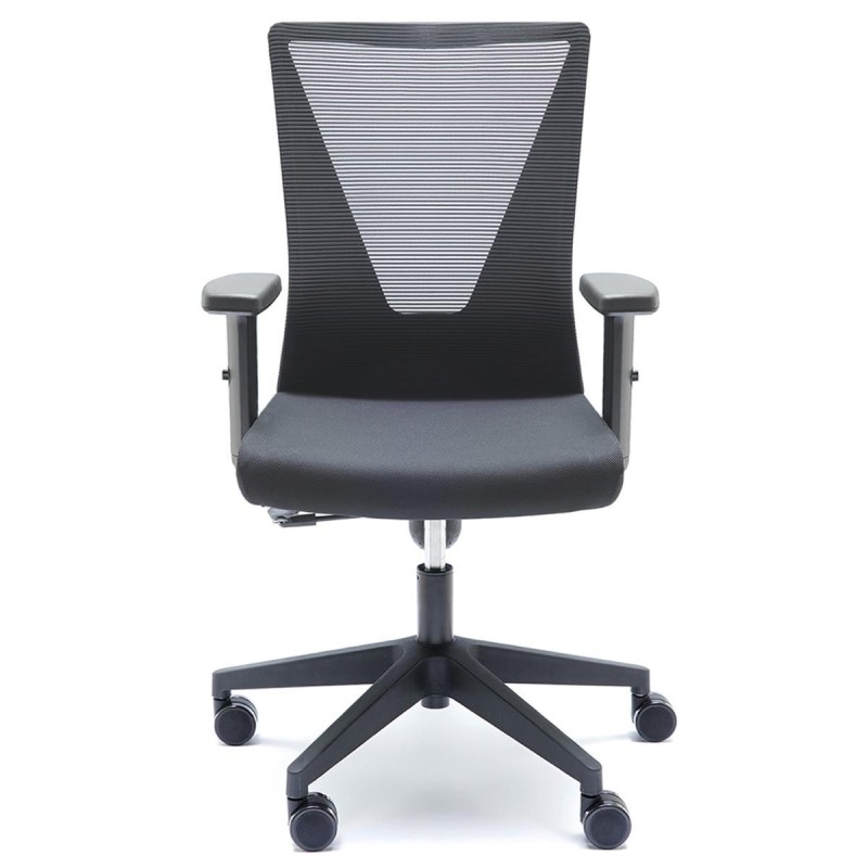 Silla de Oficina COLMAR en Malla y Tela Negra