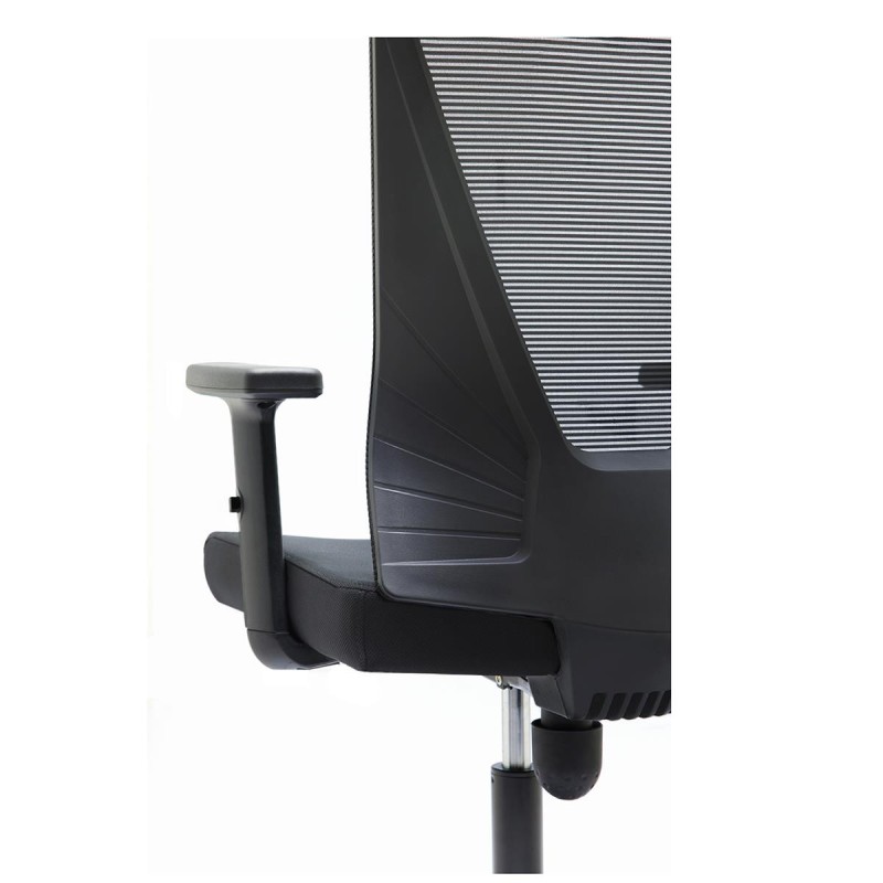 Silla de Oficina COLMAR en Malla y Tela Negra