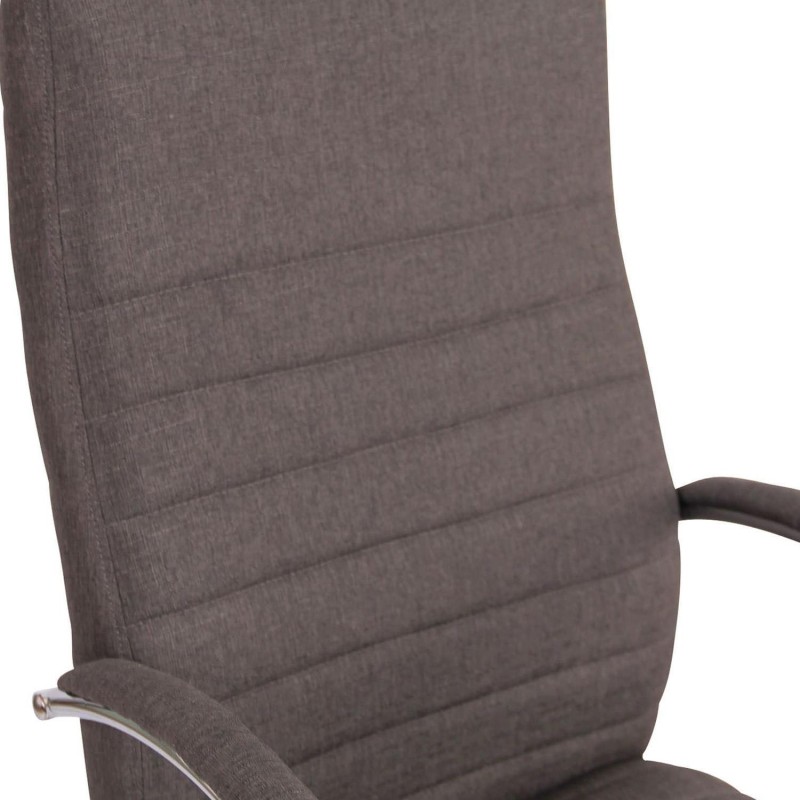 Silla de oficina VALANTY MASAJE TELA, grueso acolchado, en negro