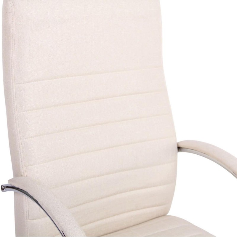 Silla de oficina VALANTY MASAJE TELA, grueso acolchado, en negro