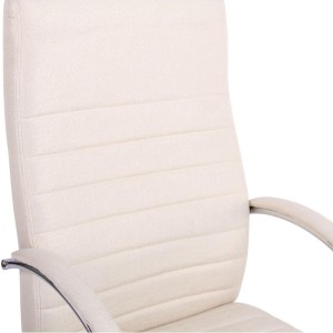 Silla de oficina VALANTY MASAJE TELA, grueso acolchado, en negro