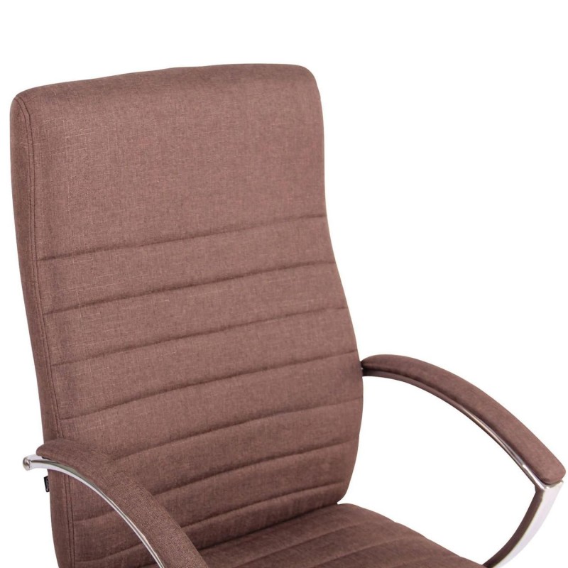 Silla de oficina VALANTY MASAJE TELA, grueso acolchado, en negro