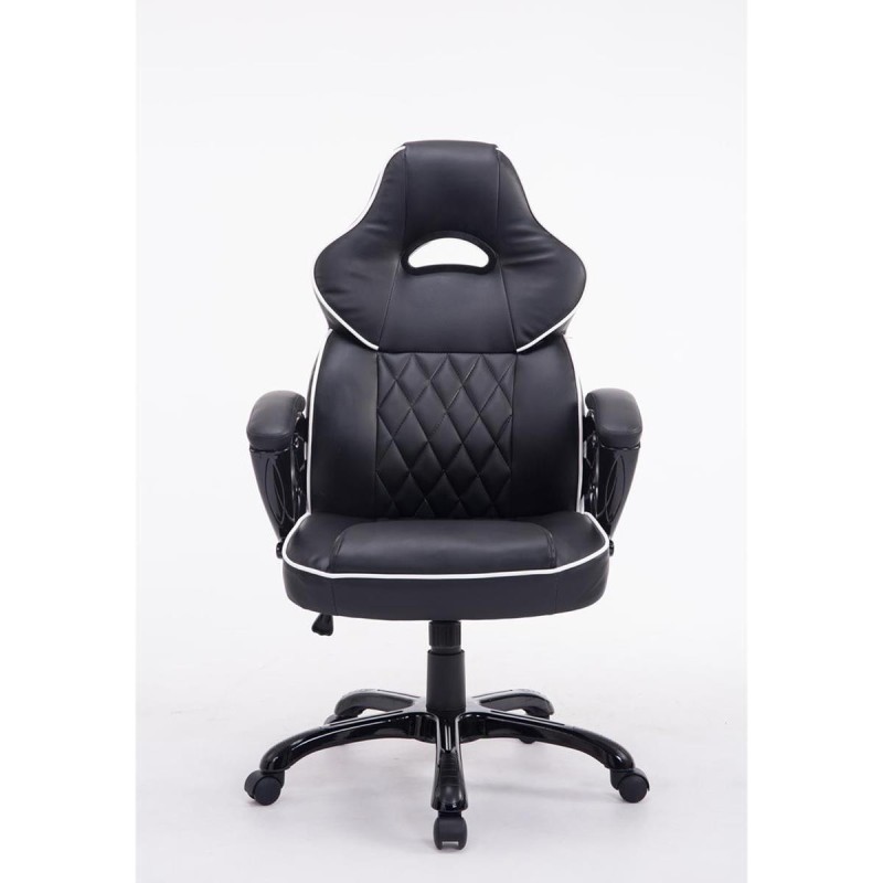 Silla Gaming LEROY en Piel color Negro