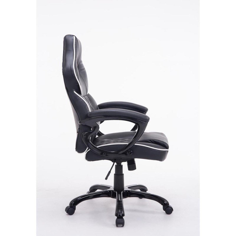 Silla Gaming LEROY en Piel color Negro