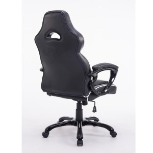 Silla Gaming LEROY en Piel color Negro