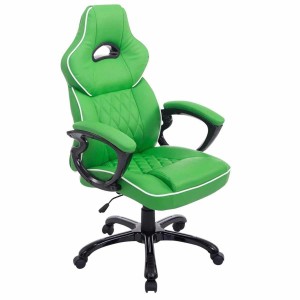Silla Gaming LEROY en Piel color Negro