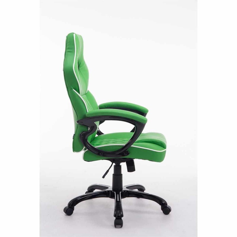 Silla Gaming LEROY en Piel color Negro