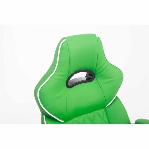 Silla Gaming LEROY en Piel color Negro