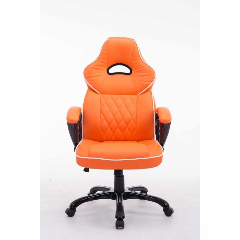 Silla Gaming LEROY en Piel color Negro