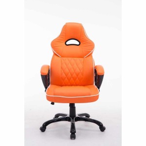 Silla Gaming LEROY en Piel color Negro