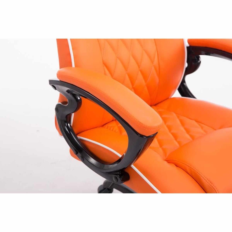 Silla Gaming LEROY en Piel color Negro