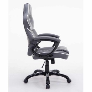 Silla Gaming LEROY en Piel color Negro
