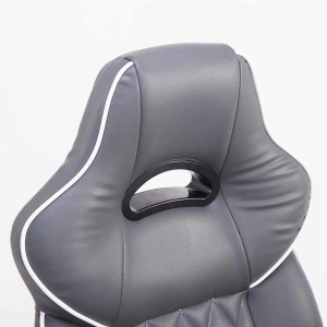 Silla Gaming LEROY en Piel color Negro