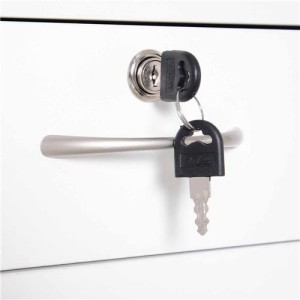Archivador con Ruedas VERSY, 40x35x60 cm, Blanco
