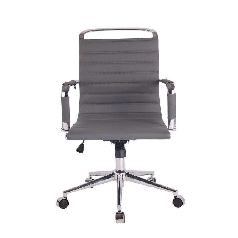Silla de oficina ZURICH en Piel color Negro
