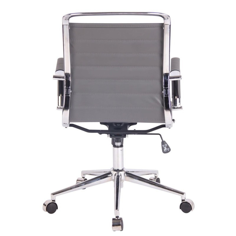 Silla de oficina ZURICH en Piel color Negro