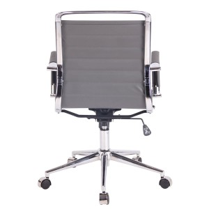 Silla de oficina ZURICH en Piel color Negro