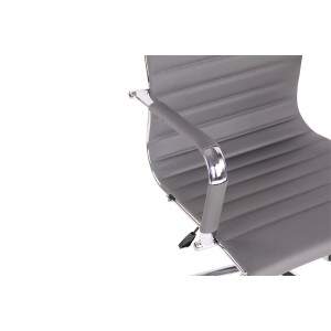 Silla de oficina ZURICH en Piel color Negro