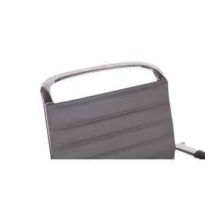 Silla de oficina ZURICH en Piel color Negro