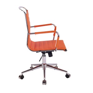 Silla de oficina ZURICH en Piel color Negro