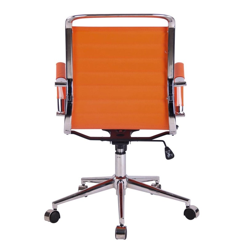 Silla de oficina ZURICH en Piel color Negro