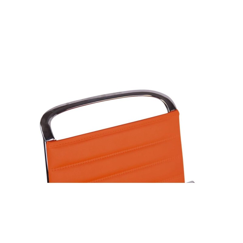 Silla de oficina ZURICH en Piel color Negro