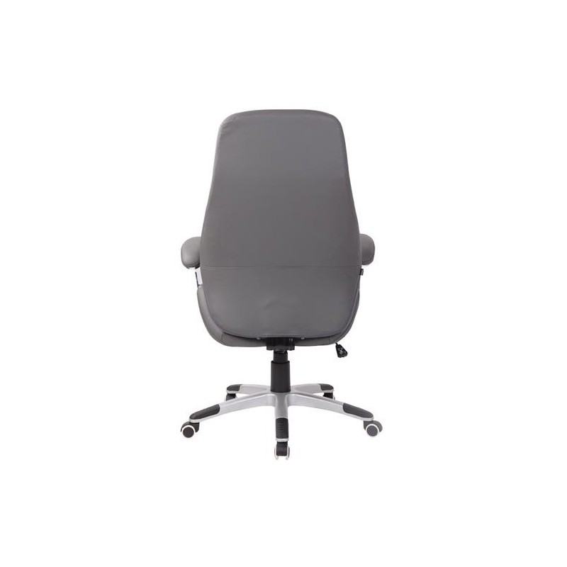 Sillón de oficina DRESDE, en piel color negro
