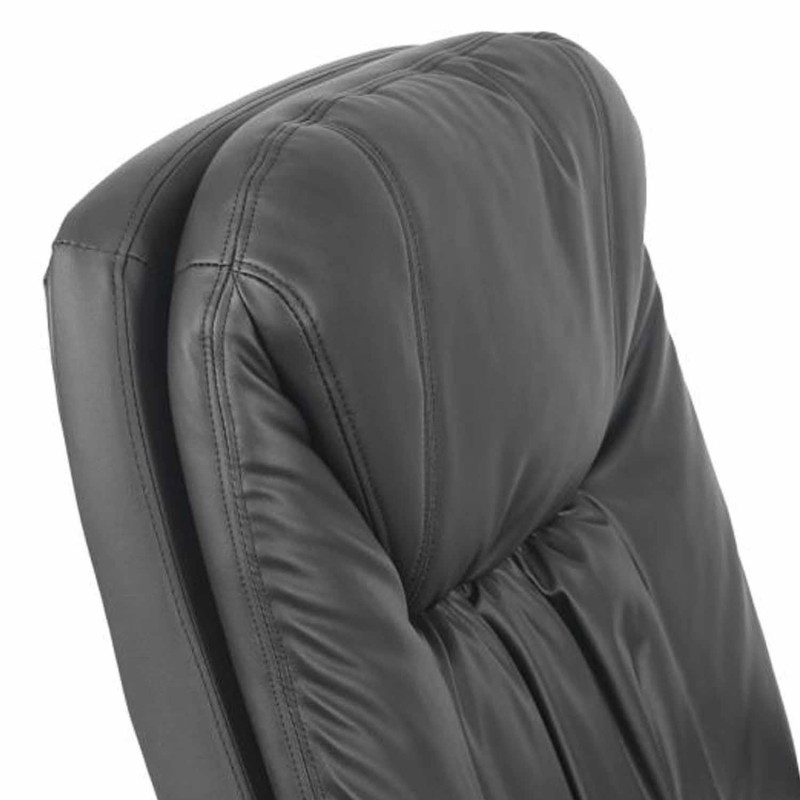 Sillón de oficina MANAGER en Piel color Negro