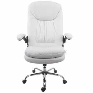 Sillón de oficina MANAGER en Piel color Negro