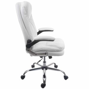 Sillón de oficina MANAGER en Piel color Negro