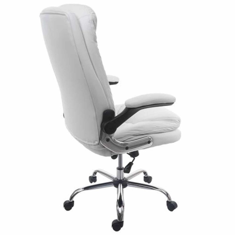 Sillón de oficina MANAGER en Piel color Negro