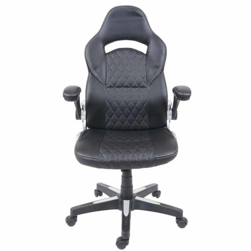 Silla Gaming PONS en Piel color Negro