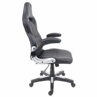Silla Gaming PONS en Piel color Negro 2