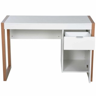 Mesa de ordenador LAGE color Blanco 2