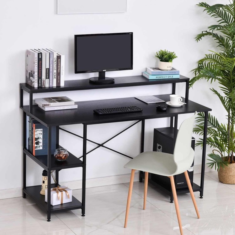 Mesa para Ordenador VICTORIA color Negro