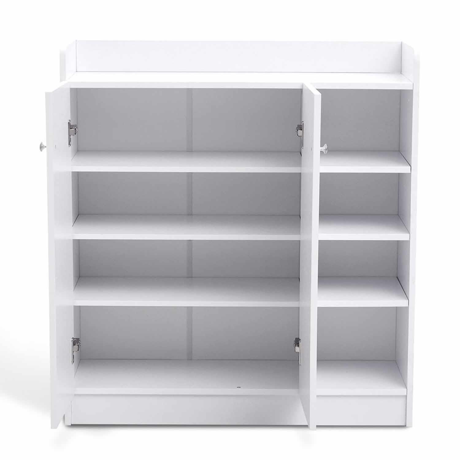 Armario Multiusos HURON, 83x90x30 cm, en Madera color Blanco