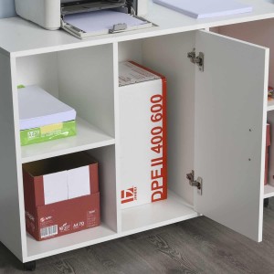 Armario de Oficina SUIT en Madera color Blanco