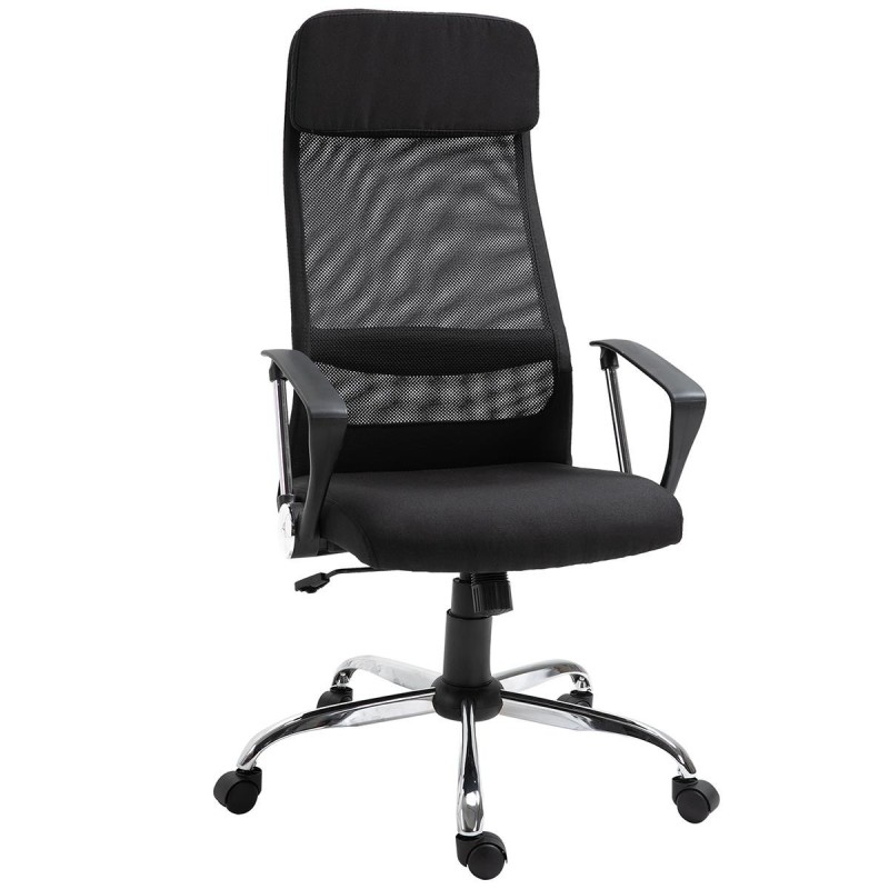 Silla de Oficina SUZANO en Malla Transpirable color Negro