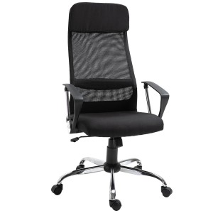 Silla de Oficina SUZANO en Malla Transpirable color Negro