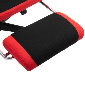 Silla Gaming BILBAO en Malla Transpirable Negra y Roja