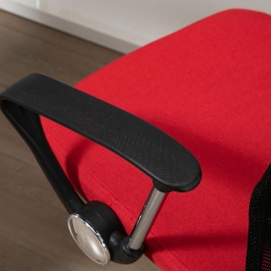 Silla de Oficina AVEIRO, Malla Transpirable, Respaldo Medio, en Negro