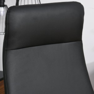 Sillón de Oficina ATENAS en Piel color Negro