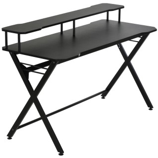 Mesa para Ordenador GENEBRA, en Madera, color Negro 2
