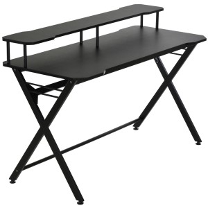 Mesa para Ordenador GENEBRA, en Madera, color Negro