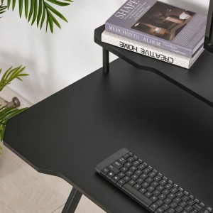 Mesa para Ordenador GENEBRA, en Madera, color Negro