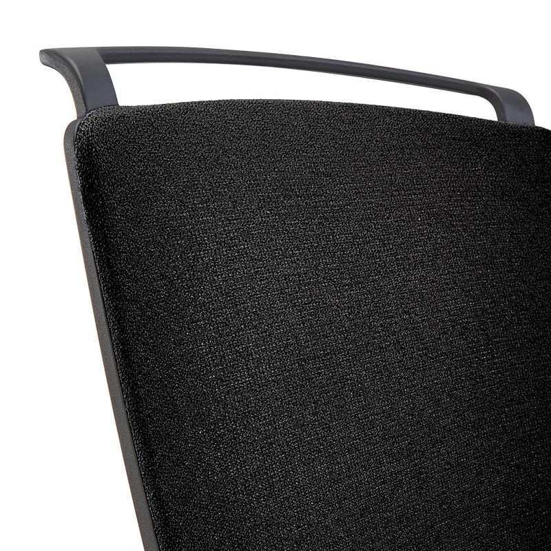 Silla de Oficina Ergonómica VELVET, elegante diseño, en negro