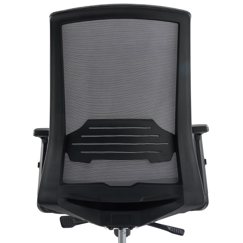 Silla de Oficina MIAMI PRO, mecanismo synchro, base metal, negro