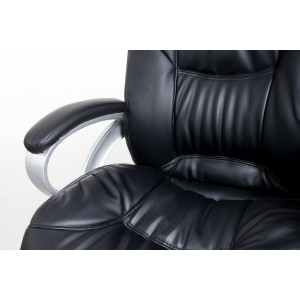 Sillón de oficina GLASGOW, Mecanismo Basculante, En Negro