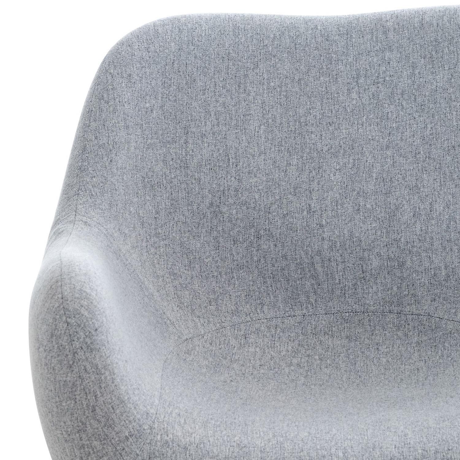 Silla de Confidente MALTA, Patas de Madera, color Negro