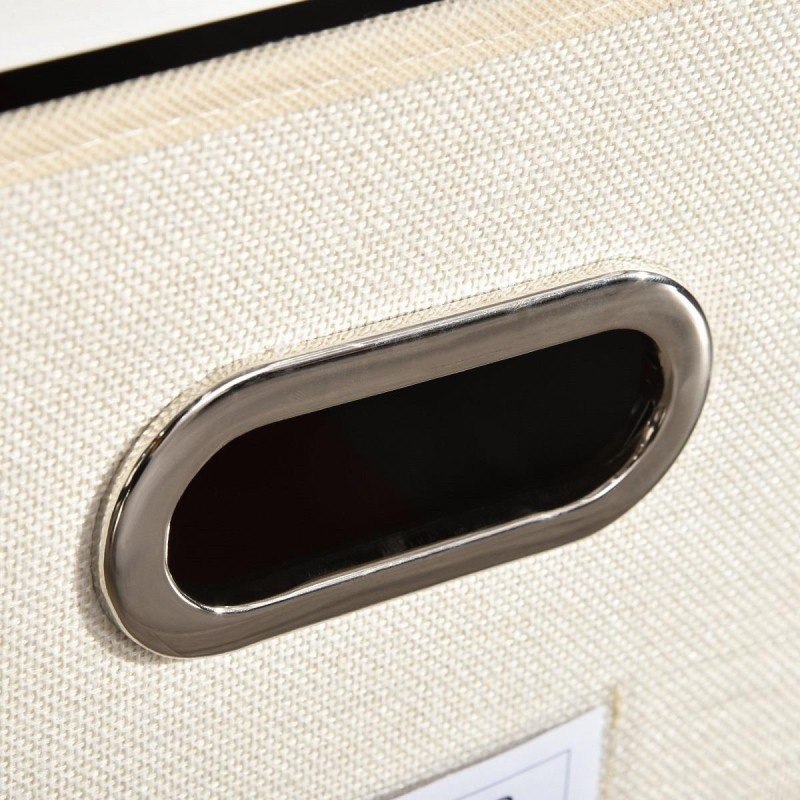 Archivador con Rueda JOY, 36x40x35 cm, Madera Color Blanco